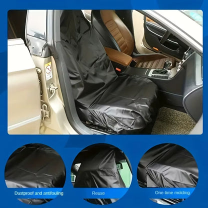 Car Seat Cover Protector Universal Heavy-Duty Canvas Car Seat Covers for Pets - Non-Woven Fabric Protection for Pets Travel