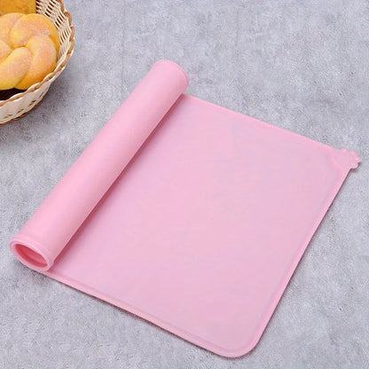 Silicone Pet Feeding Mat, 1 Count Waterproof Pet Feeding Pad, Pet Feeding Supplies for Dog & Cat, Dog & Cat Accessories