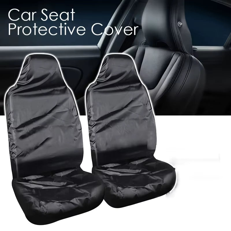 Car Seat Cover Protector Universal Heavy-Duty Canvas Car Seat Covers for Pets - Non-Woven Fabric Protection for Pets Travel